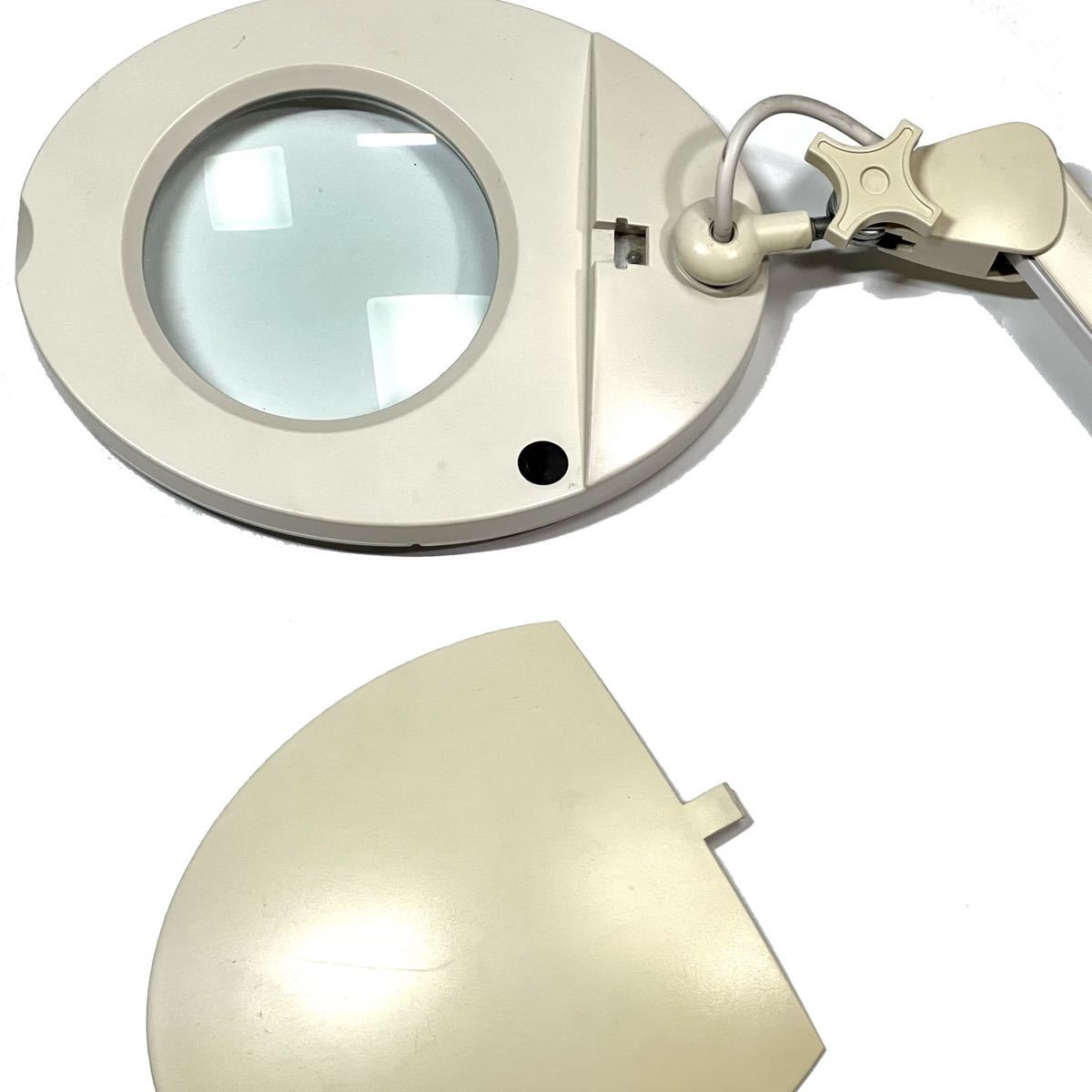 Magnifier Lamp MODEL 6025-8 LED 訳あり品 (検 卓上ライト デスク スタンド 照明 拡大鏡 電子工作 机 ルーペ_画像3