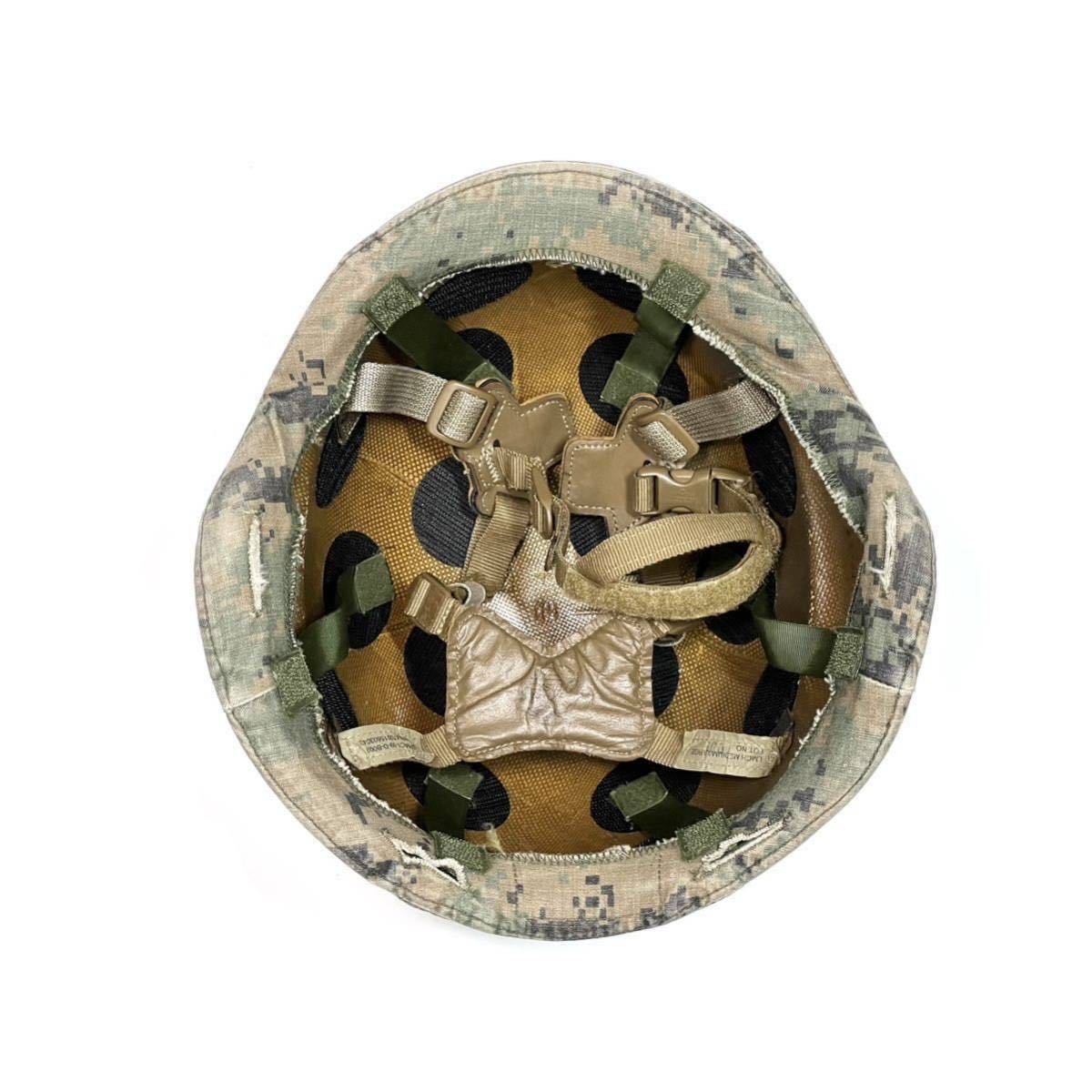 USMC LWH (PASGT) L ( inspection the US armed forces the truth thing discharge goods sea .. helmet cover olive gong b coyote Brown MARPAT WL OD ACH SPC ECH MCPC