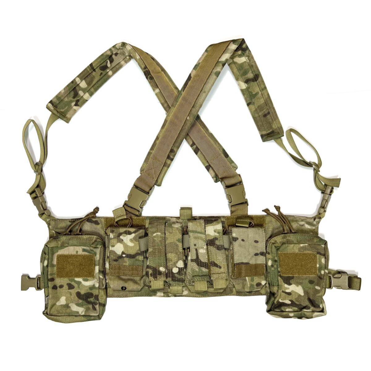 VOLK TACTICAL GEAR LOW PROFILE CHEST RIG MC (検 実物 陸上自衛隊 ボルクタクティカルギア マルチカム ロープロファイルチェストリグの画像1