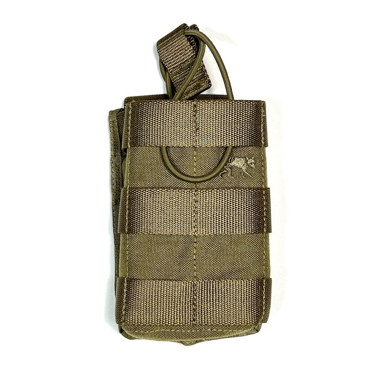 TASMANIAN TIGER 7821 TT SGL MAG POUCH BEL G36 KH (検 米軍実物 陸上自衛隊 SAT タスマニアンタイガー カーキ ライフルマガジンポーチ_画像1