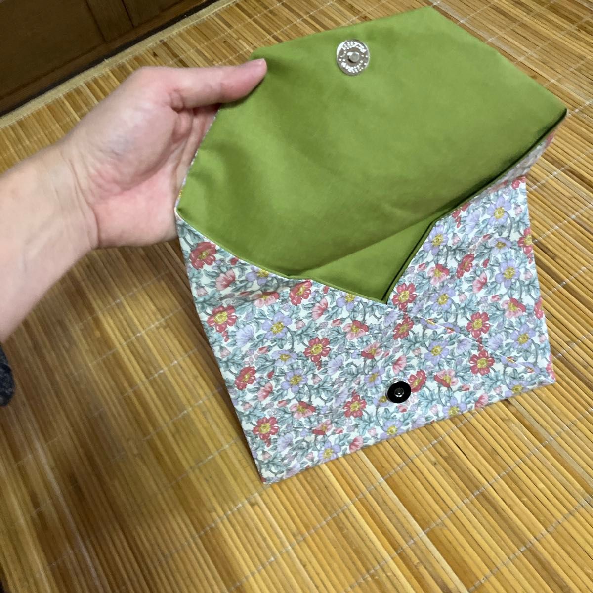 ハンドメイド　数寄屋袋　マグネット