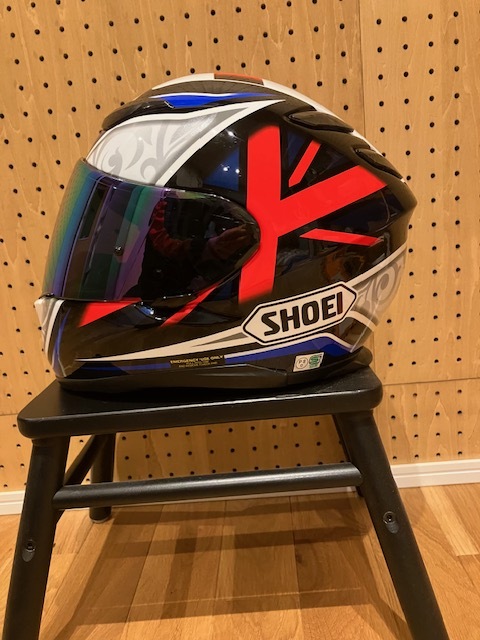 SHOEI XR-1100　ブラッドリー　サイズL　ミラーシールド付　ショウエイ 美品_画像6