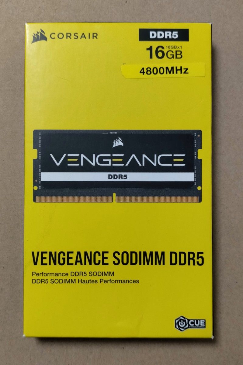 CORSAIR DDR5 ノートPC メモリー 16GB 1枚