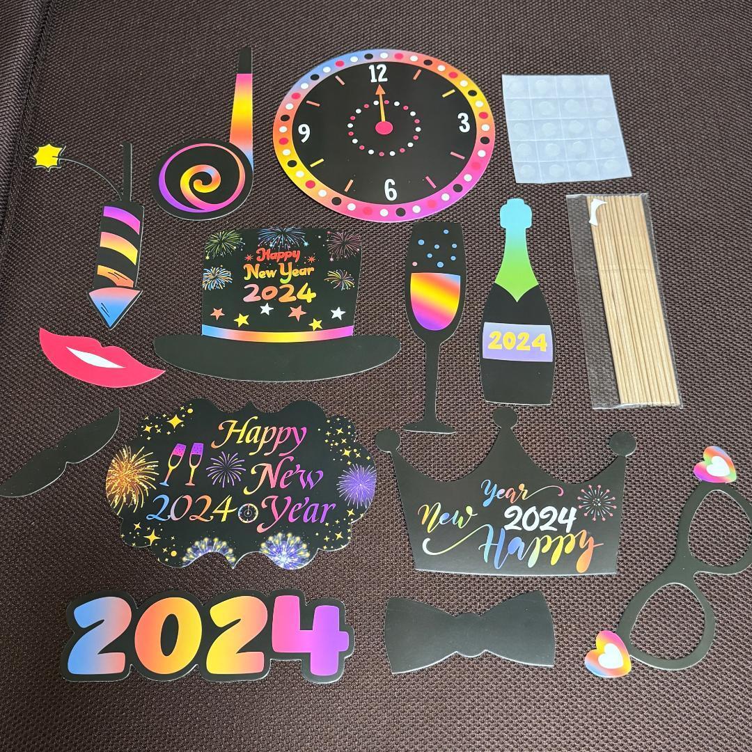 [2024 год новый год фотосъемка ] фото Pro ps20 позиций комплект веселый реквизит 
