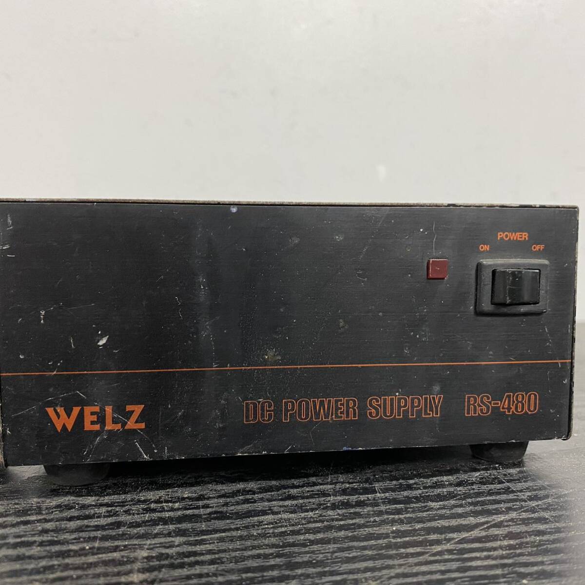 UU107 Z 周辺機器 ウェルツ WELZ RS-480 DC POWER SUPPLY 直流安定化電源 現状品_画像2