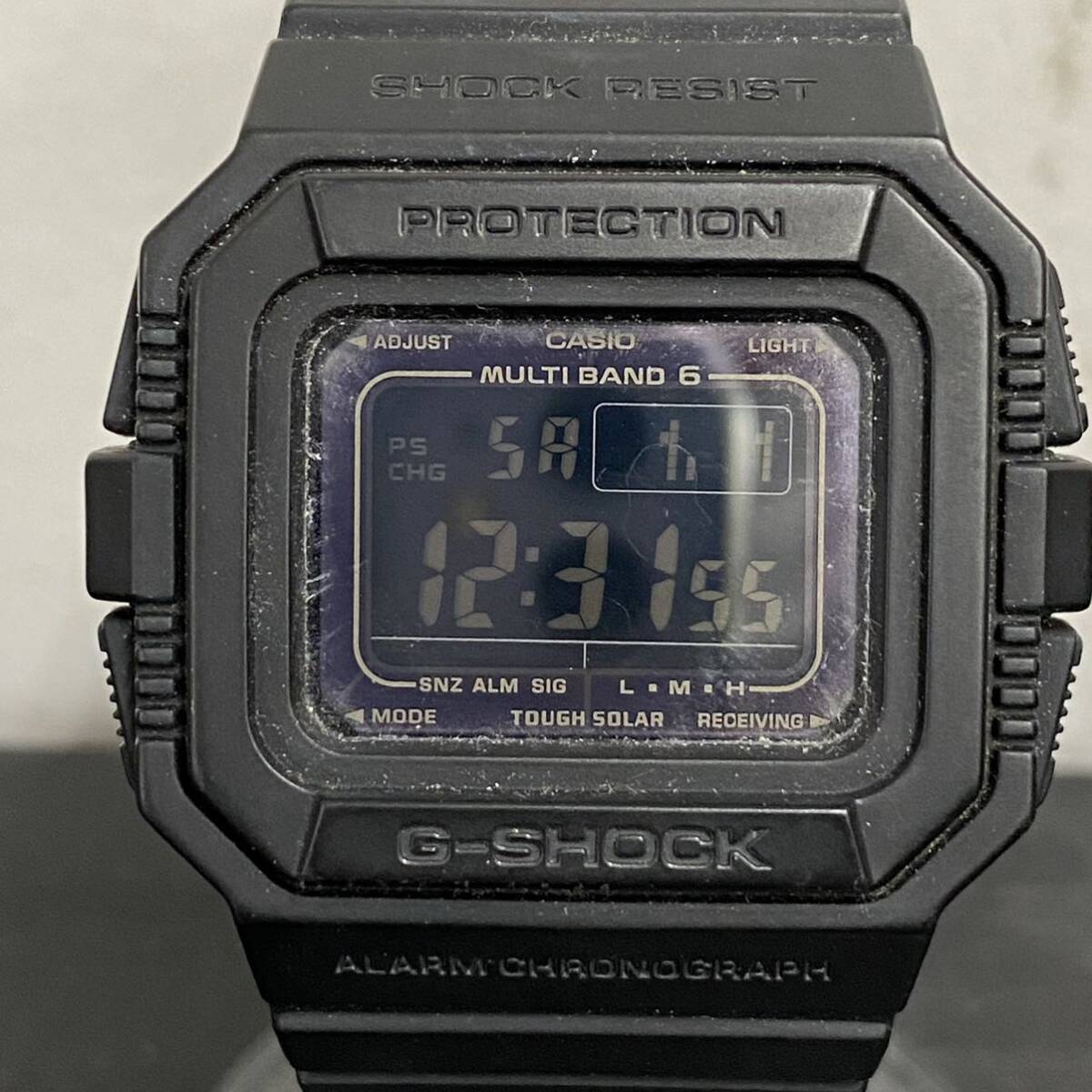 UU163 腕時計 カシオ CASIO G-SHOCK ジーショック GW-5510 タフソーラー BAR G-SHOCKの画像1