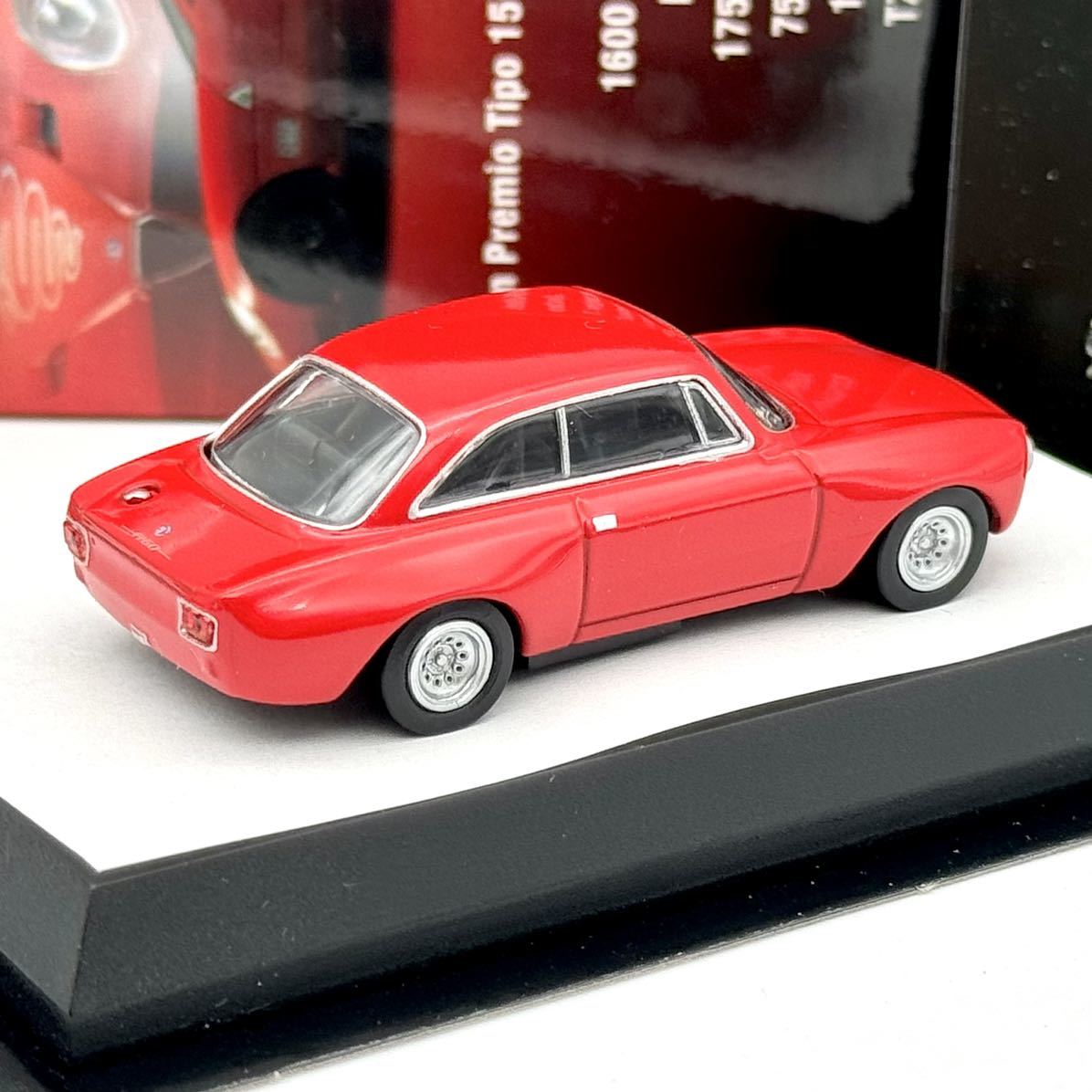 【京商】 アルファロメオ 1750 GT Am (赤) 1/64 Alfa Romeo Minicar Collection 4_画像2
