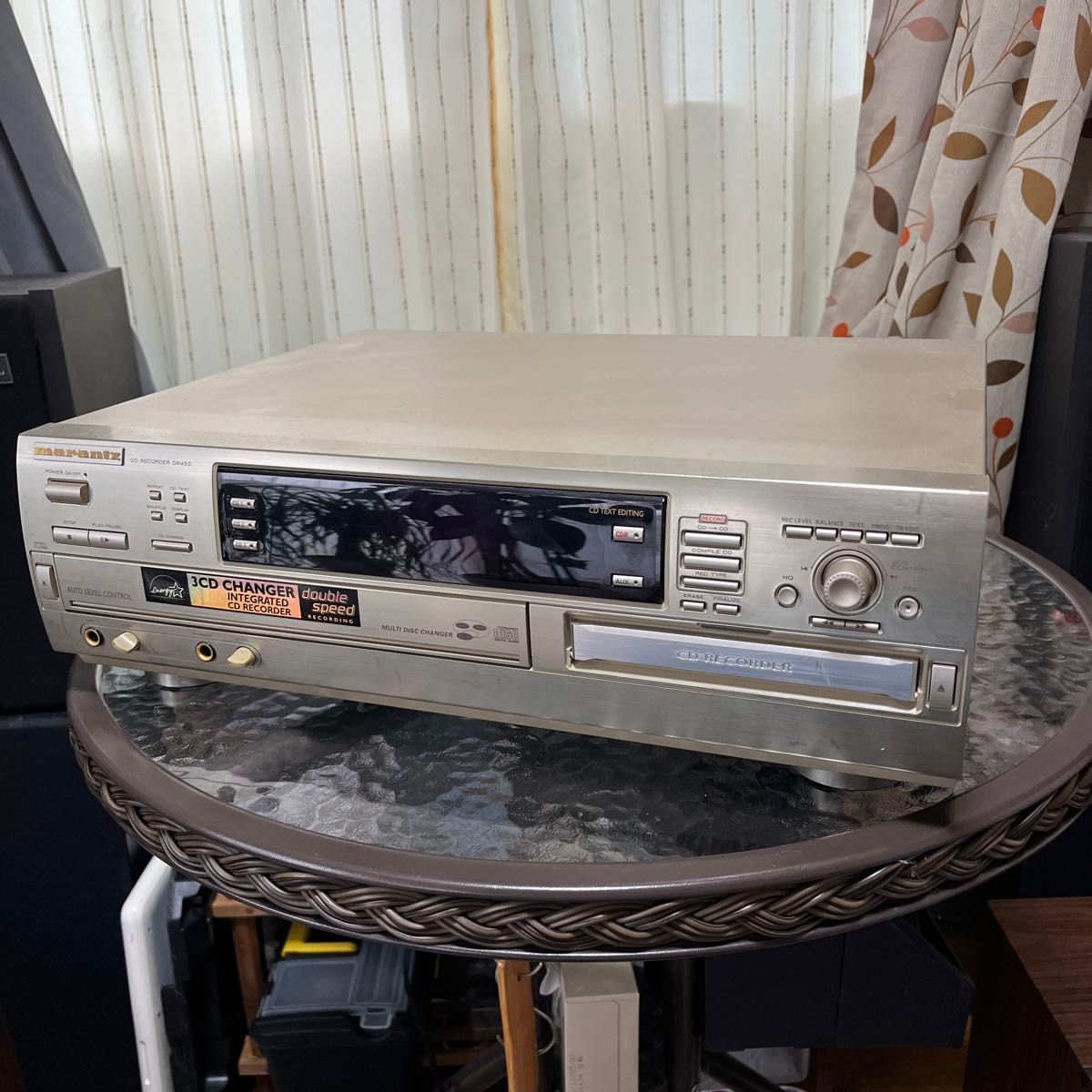 ジャンク 破棄予定 marantz マランツ DR450/F1N CDレコーダー CD ジャンク 破棄予定 marantz マランツ DR450/F1N CDレコーダー CD