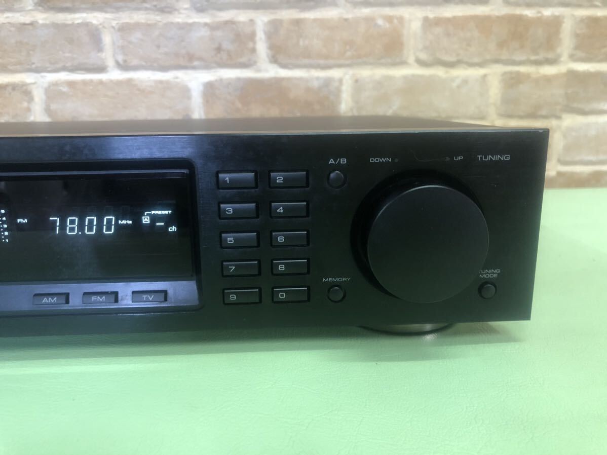 KENWOOD AM-FM-TV STEREO TUNER KT-7020 AM-FMステレオチューナー サイズ： 高さ98mm×幅440mm×奥行318mm 重さ： 4.9kg 308Aの画像4