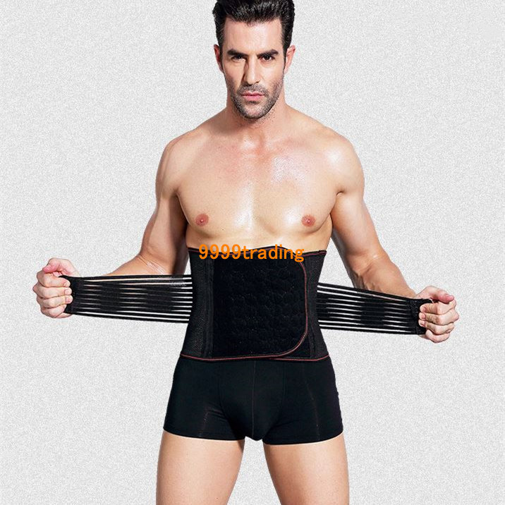 腰用コルセット ブラック 2XLサイズ 腰サポーター コスパ抜群 通気性抜群 姿勢矯正 固定 予防 男女兼用の画像1