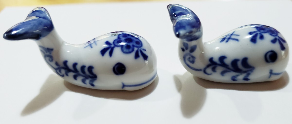 箸置き　くじら　２個セット　新品(自宅保管)　箱無し_画像4