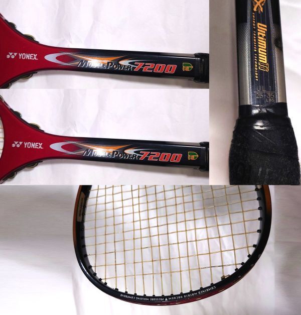 ★人気！特価★★人気★YONEX muscle power 7200 マッスルパワー軟式 後衛★_画像4