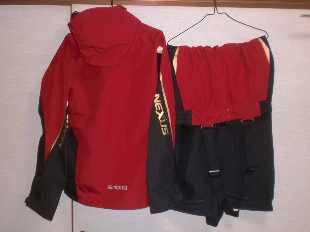  Shimano NEXUS Gore-Tex непромокаемый костюм [RA-101V красный ][L] новый товар упаковочный пакет имеется 