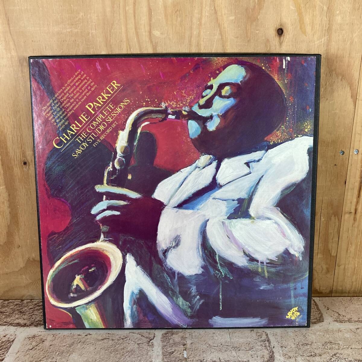 [3-310]CHARLIE PARKER THE COMPLETE SAVOY STUDIO SESSIONS 5枚組_画像1