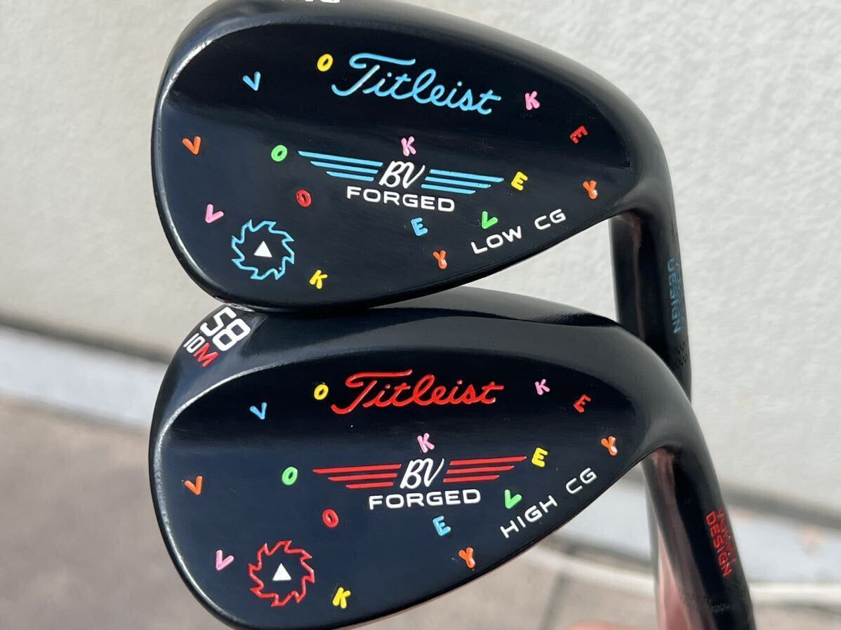 タイトリスト ウェッジ ボーケイ 52&58 vokey forged wedge