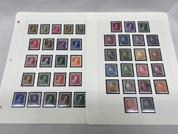 yc01 切手アルバム ベルギー 海外切手 コレクション バラ 古切手 切手コレクション アルバムの画像7