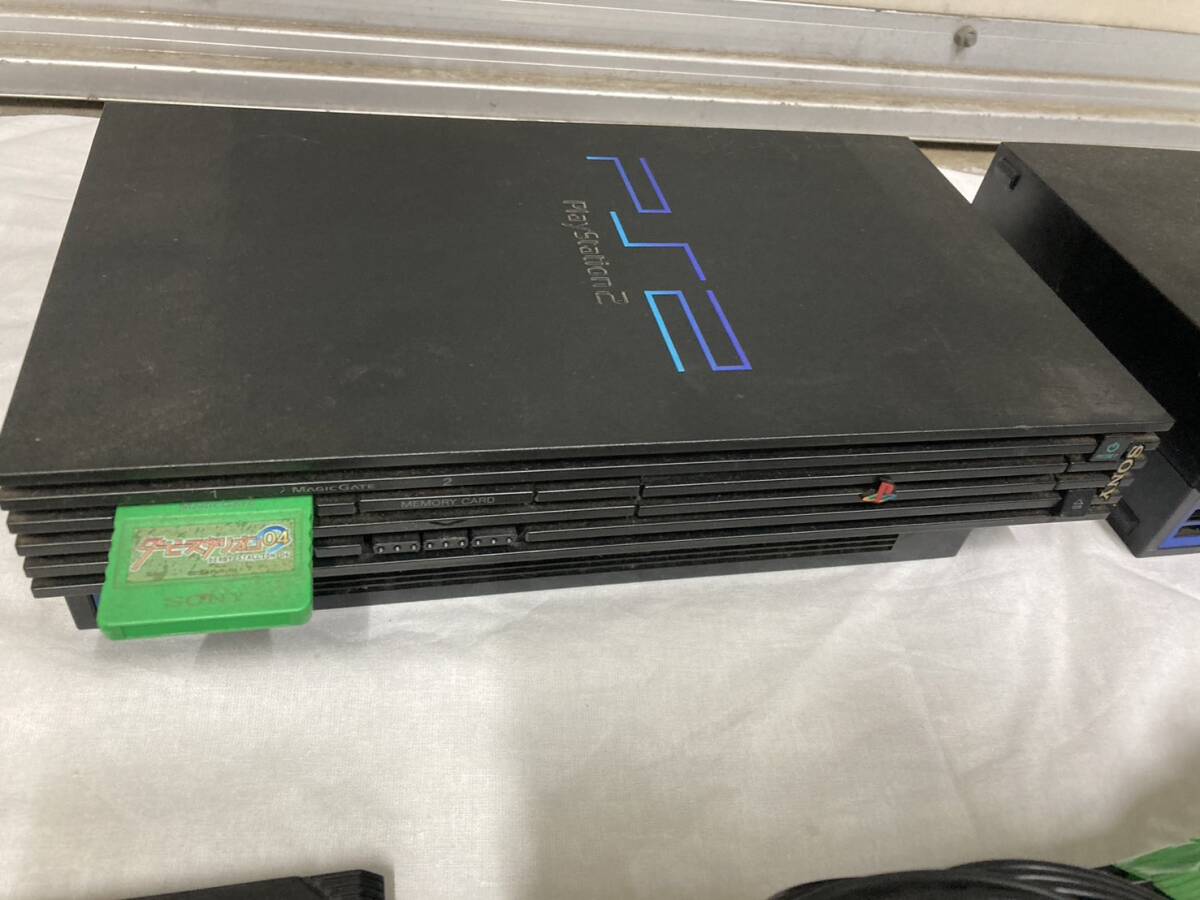 B375 ゲーム まとめて セット 色々 SONY Play Station2 PS2 モンスターハンター2ドス 甲子園V 井出洋介 中古 引き取り可 1円スタート _画像2