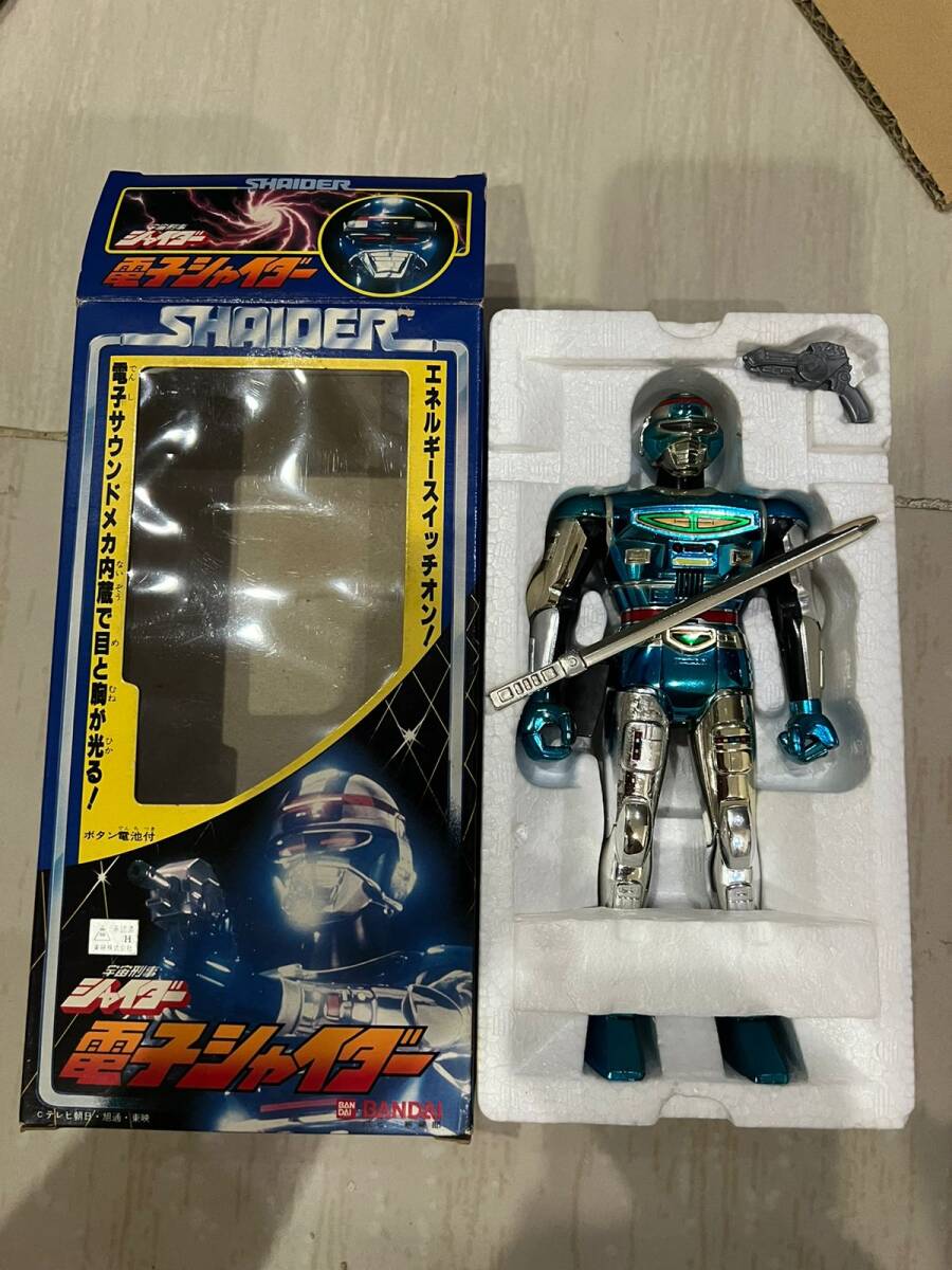 バンダイ ST　宇宙刑事シャイダー 　電子シャイダー　美品　④_画像5