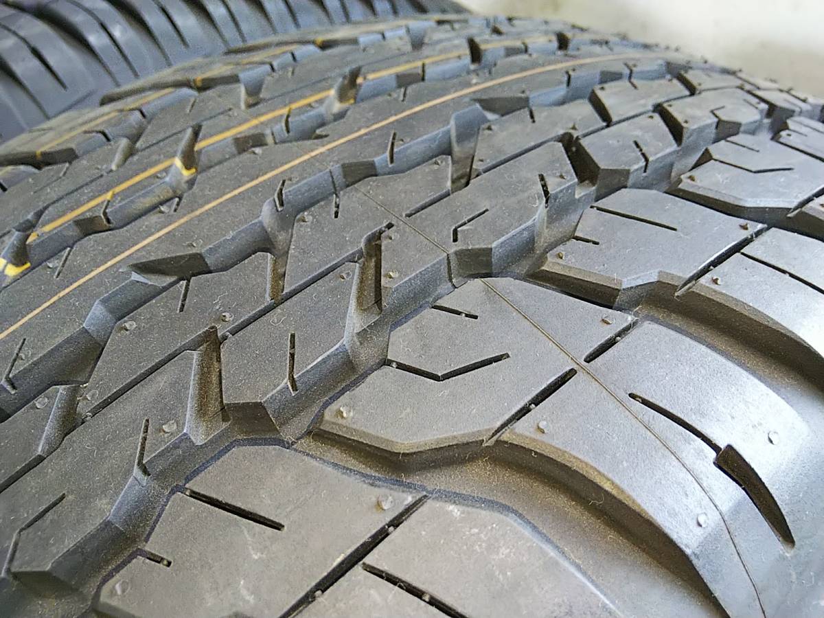 A501 265/65R17 ダンロップ GRANDTREK AT 夏タイヤ 新車外し バリ溝極上品 売切り4本SET 法人向け送料安_画像7