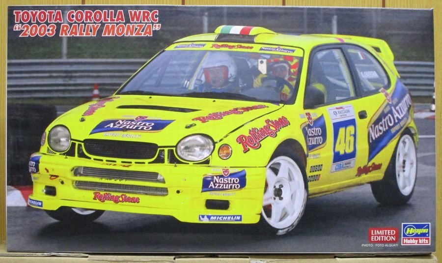 ハセガワ ★ 1/24 トヨタ カローラ WRC 2003 ラリー モンツァ_画像1