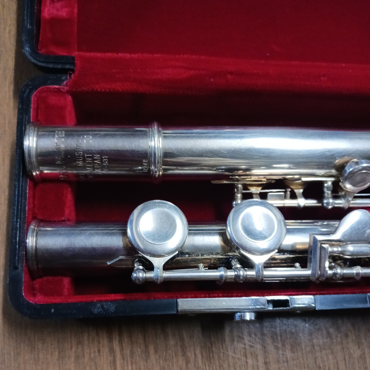 YAMAHA PEARL FLUTE フルート ヤマハ ハードケース付 管楽器 Flute Pearlの画像3