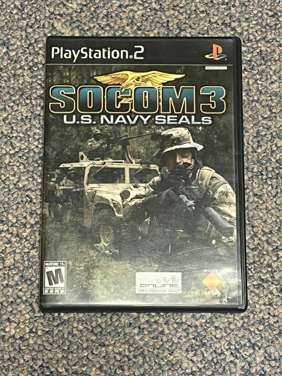 海外版　SOCOM3 U.S. Navy Seals　PS2
