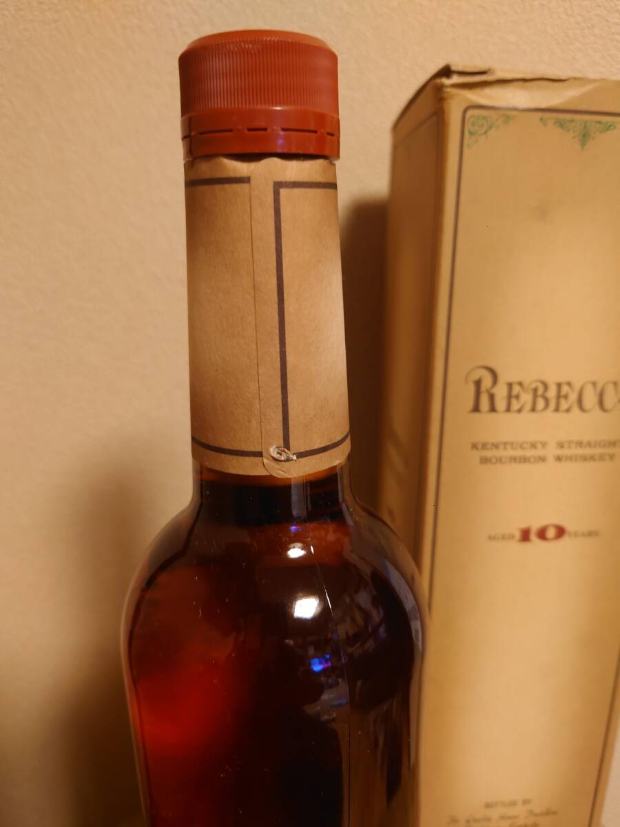 【未開栓】REBECCA レベッカ 10年 700ml 43% 古酒 箱あり_画像4