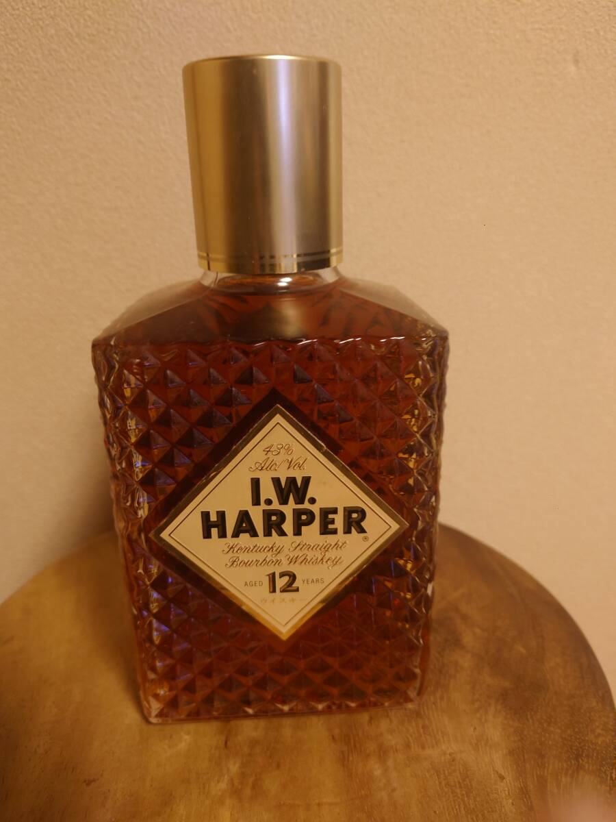I.W.HARPER ハーパー 12年 バーボン ウイスキー 750ml 43％ 未開栓 _画像1