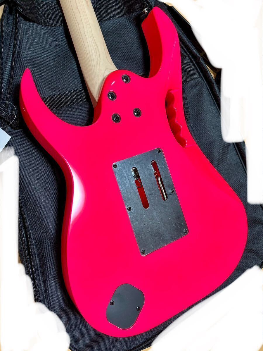 Ibanez Steve Vai JEMJR Pink アイバニーズ ヴァイ エレキギター ピンク 大槻ヨヨコ ぼっち・ざ・ろっく！ ぼざろ_画像3