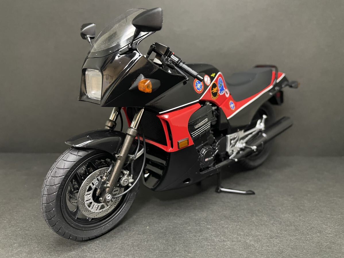 1/12 トップガン　マーベリック　GPZ 900R Ninja 1986ver 完成品_画像1