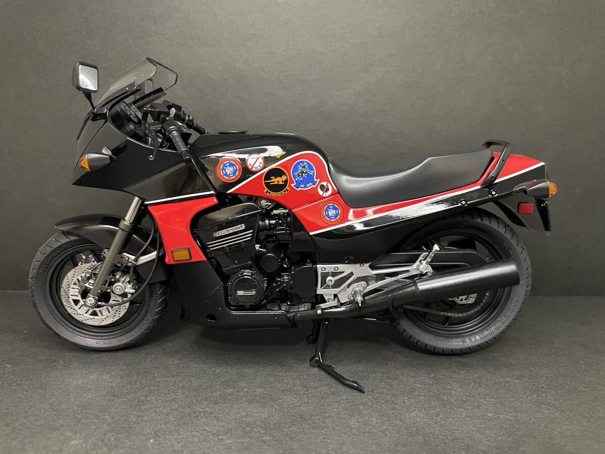 1/12 トップガン　マーベリック　GPZ 900R Ninja 1986ver 完成品_画像2