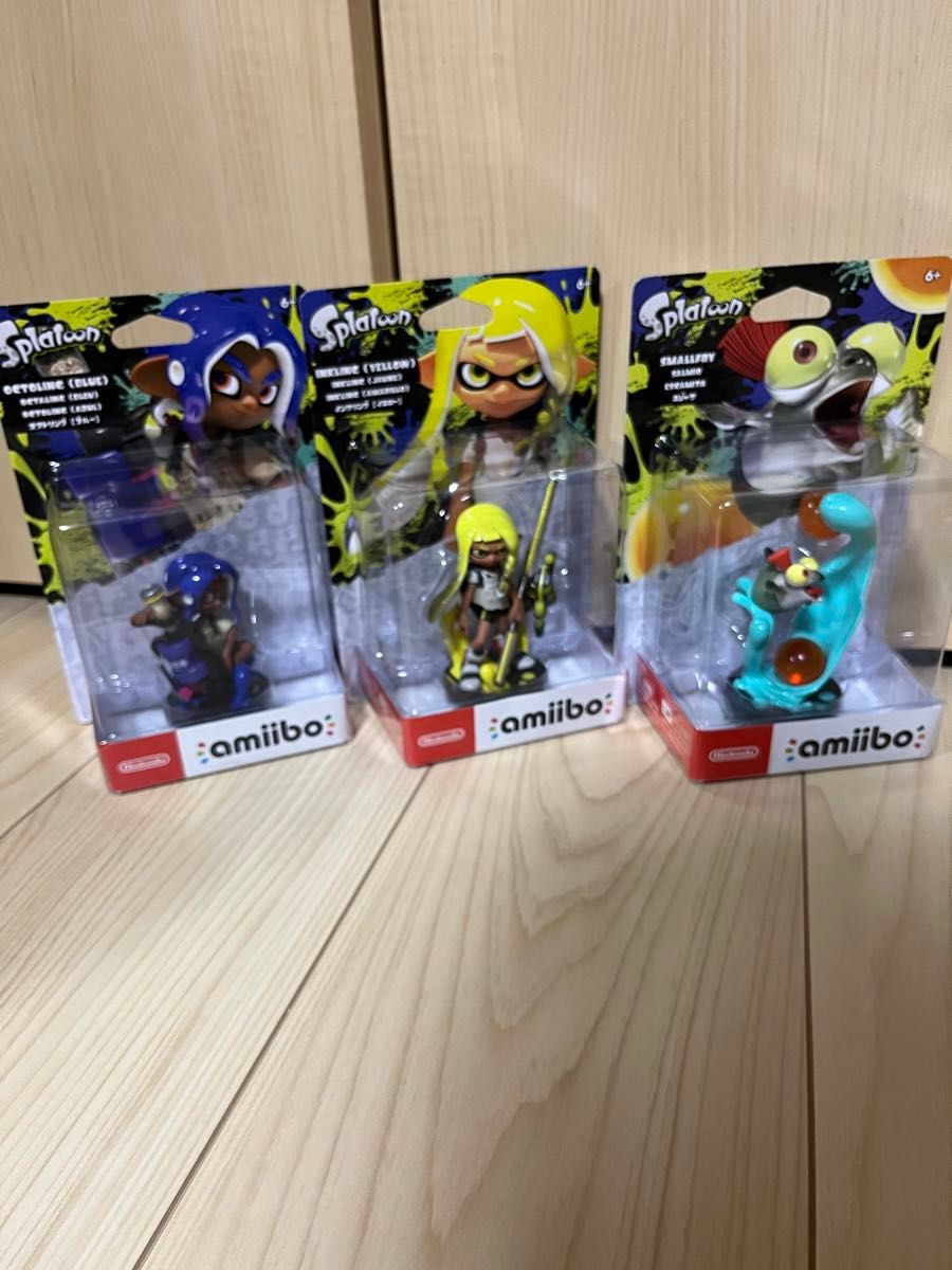 アミーボ amiibo スプラトゥーン　オクトリング　インクリング コジャケ　3点セット