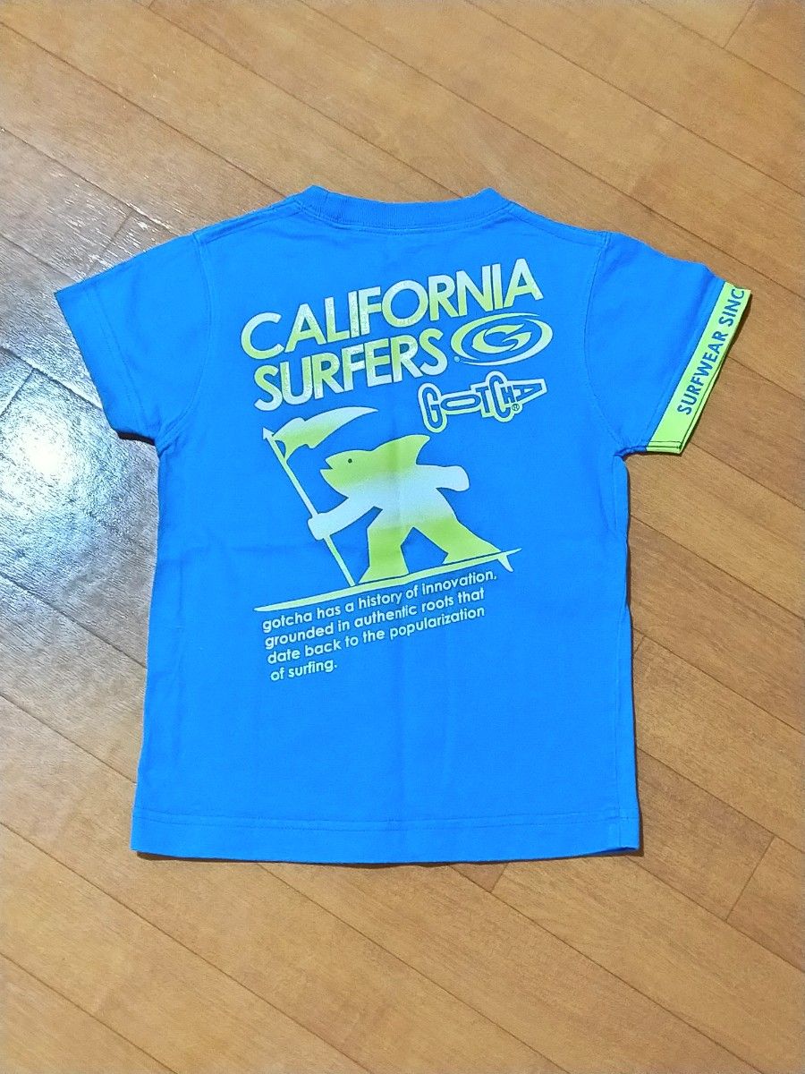 Tシャツ＆タンクトップ 3枚セット 男の子 サイズ100 ボーイズ イエロー ブルー スポーティ Tシャツ