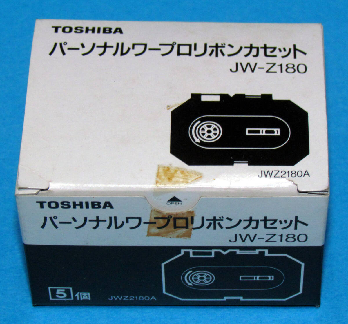 [◎TOSHIBA JW-Z180 TYPEII. 5 штук в бумажной коробке] Текущее состояние (2)