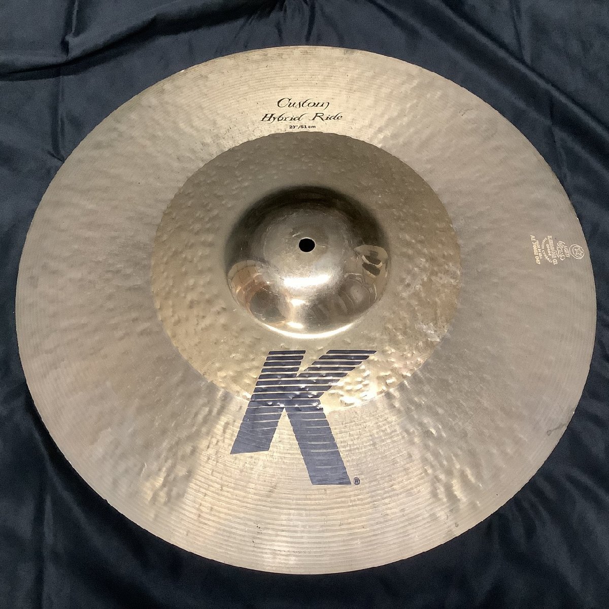 Zildjian K CUSTOM HYBRID RIDE 20インチ (ジルジャン ライドシンバル Kカスタムハイブリッド)【長岡店】_画像1