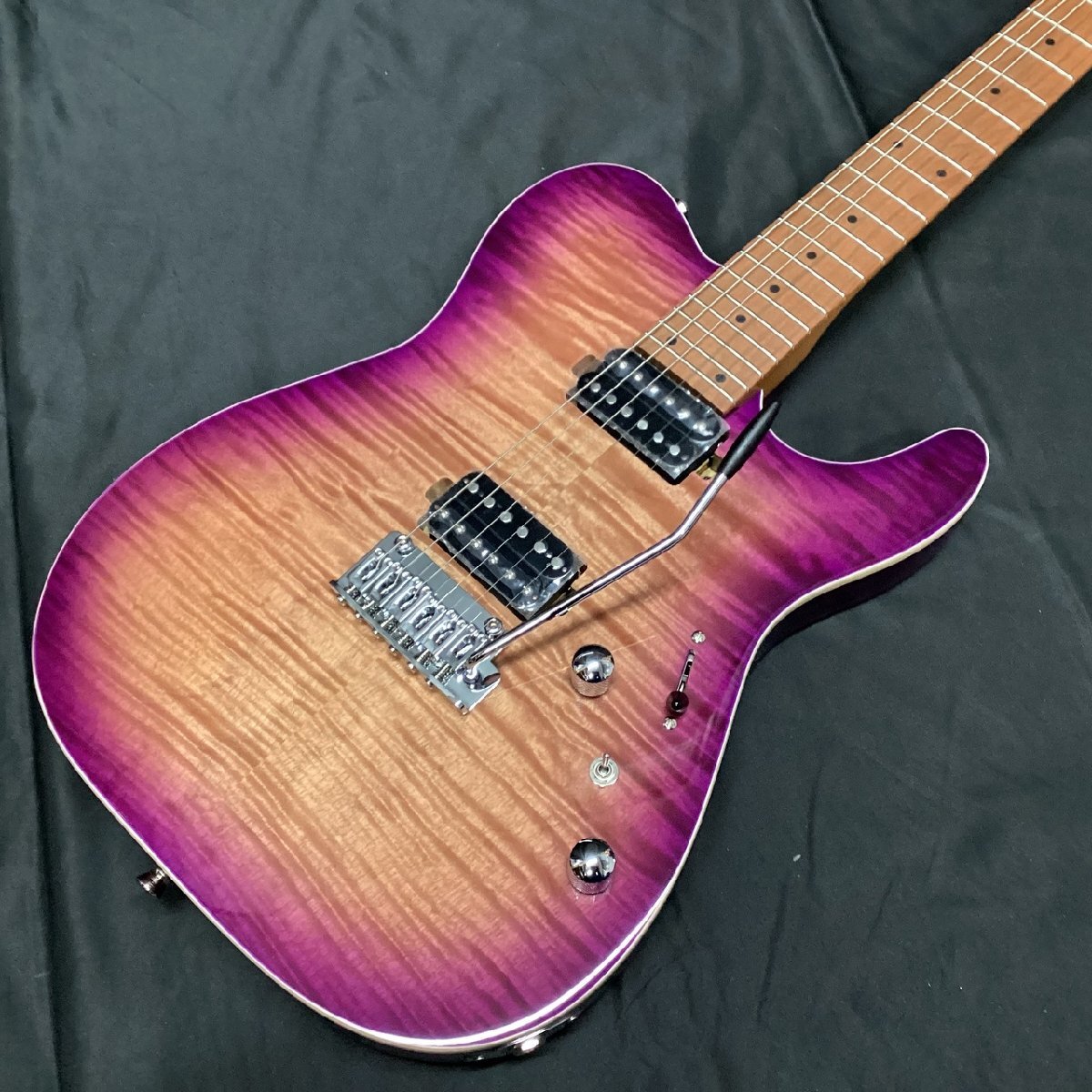 Bacchus TAC24 FMH-RSM/M N-MGT-B (Bacchus Electric Guitar Roasted Purple) [Nagaoka Store]