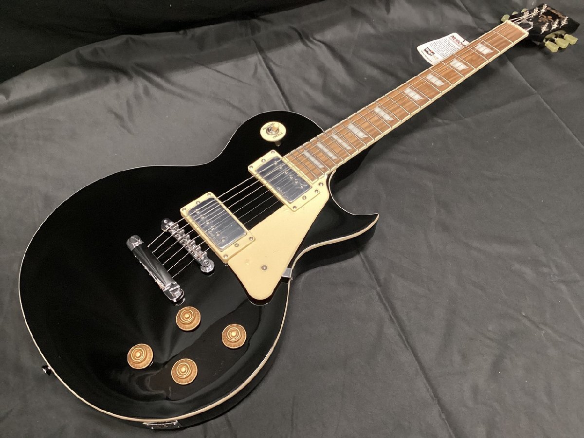 Vintage Guitars V100BLK Gloss Black (レスポールタイプ ヴィンテージ)【長岡店】_画像2