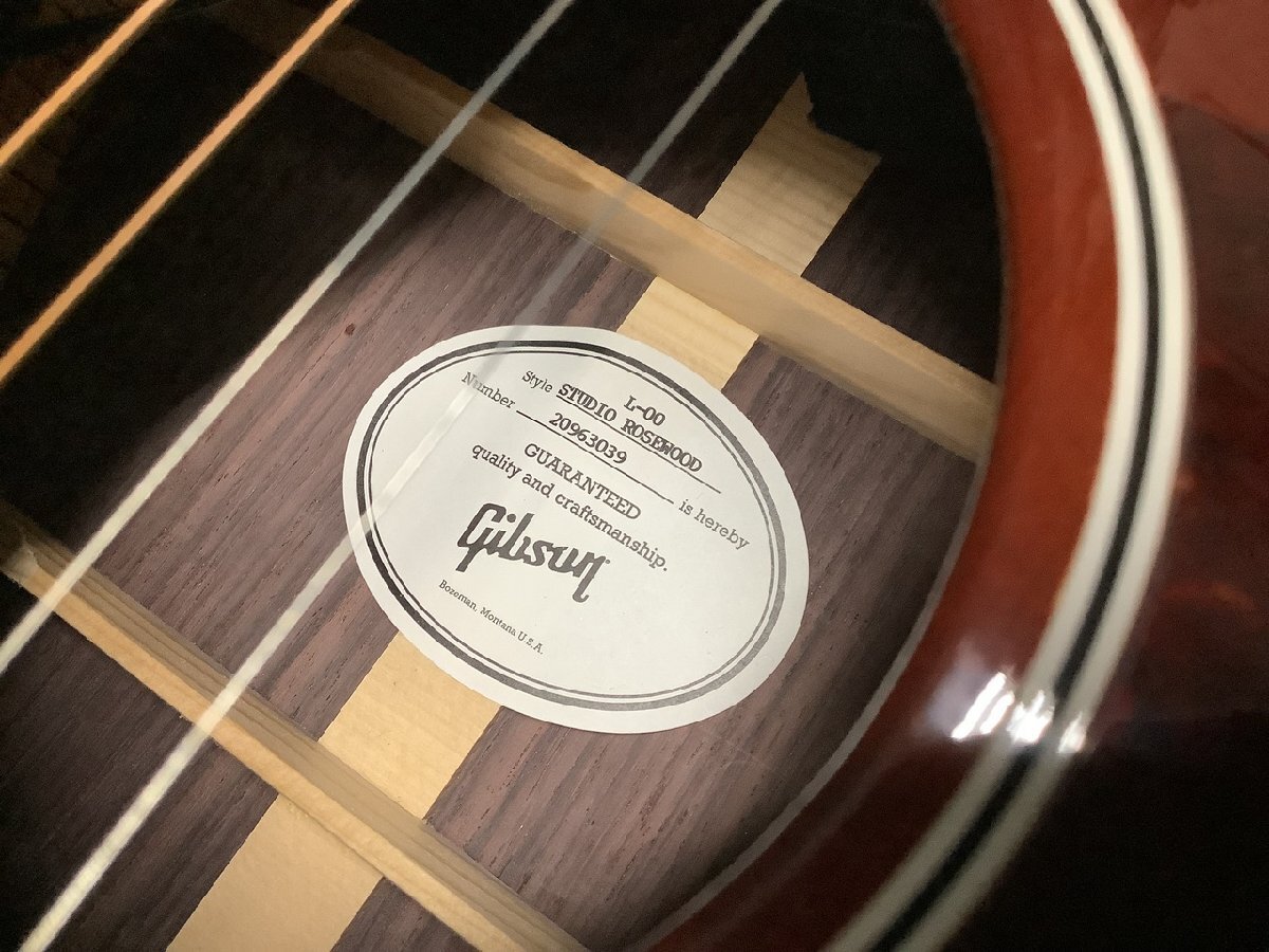 Gibson L-00 Studio Rosewood/ Rosewood Burst ( Gibson электроакустическая гитара популярный маленький корпус производство конец товар )[ Nagaoka магазин ]