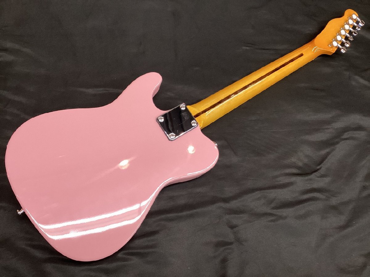 NO BRAND Mini Telecaster/Pink (ノーブランド ミニ テレキャスター ピンク)【B級特価品】【新潟店】_画像6