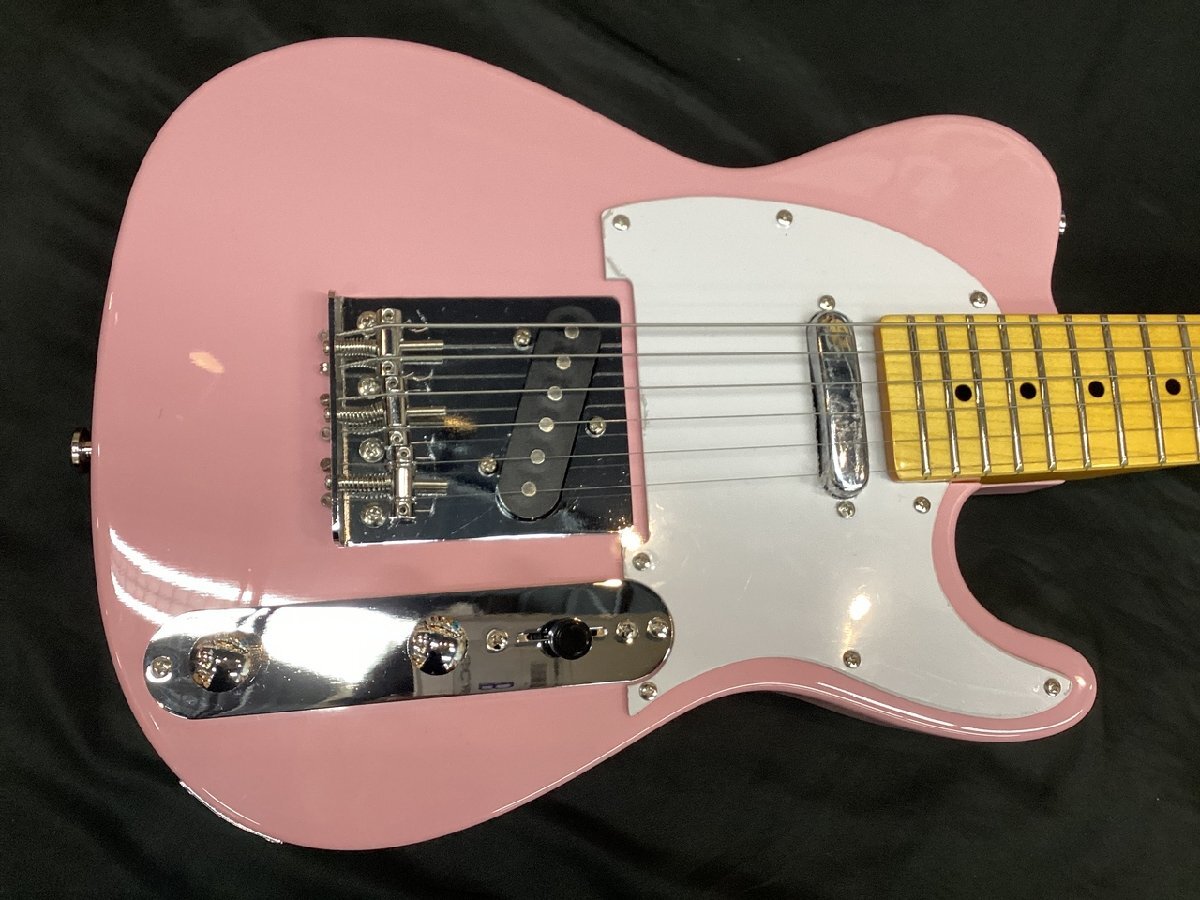 NO BRAND Mini Telecaster/Pink (ノーブランド ミニ テレキャスター ピンク)【B級特価品】【新潟店】_画像3