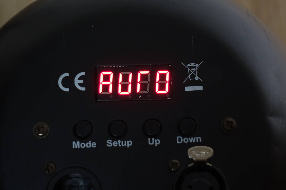 【2台セット】伊東洋行 LED QUAD PAR カラーLED 64型パーライト RGBW 500W相当　動作品　現状　管理番号6582_画像7