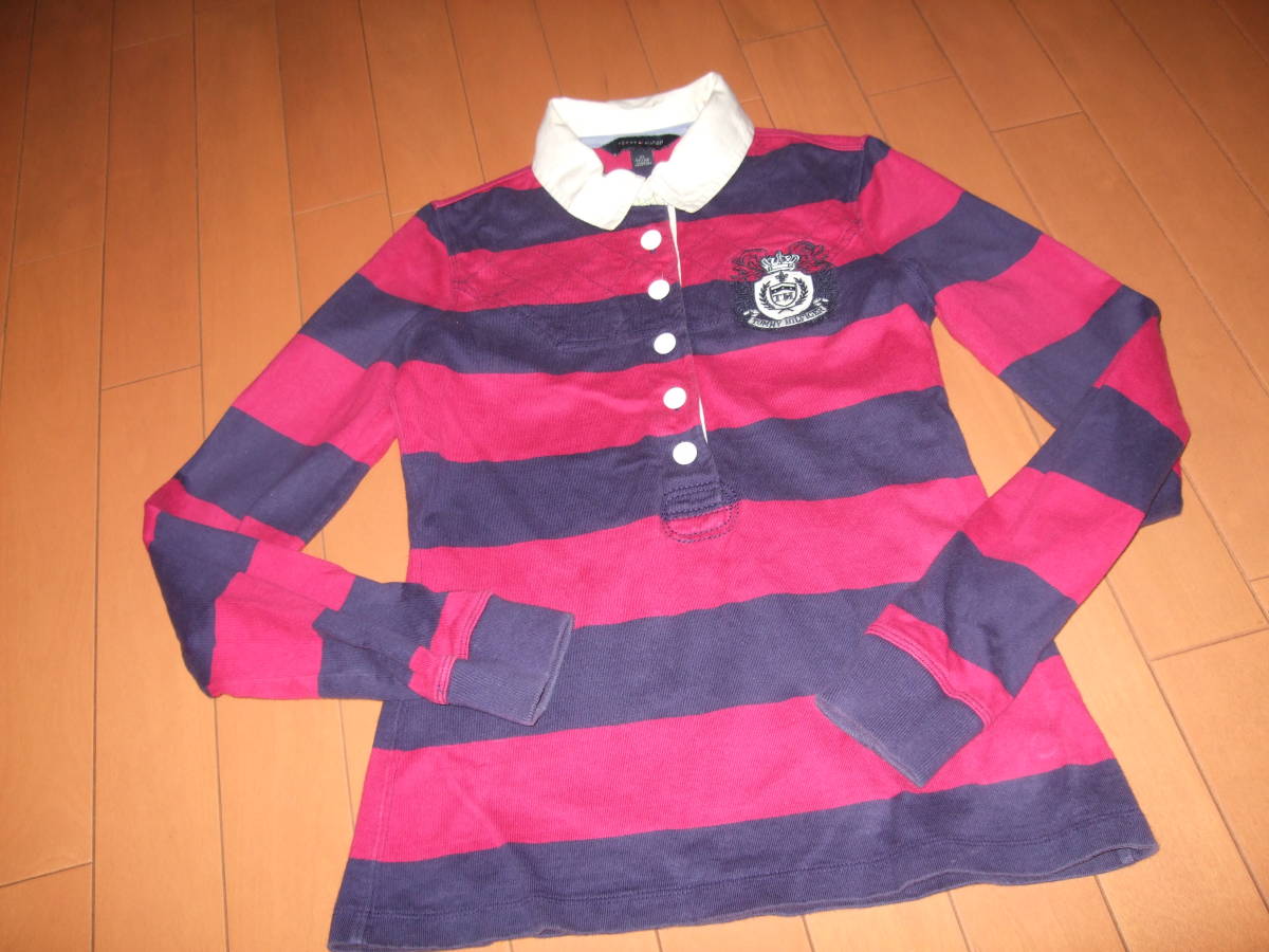  prompt decision * Tommy Hilfiger lady's Rugger shirt *XS