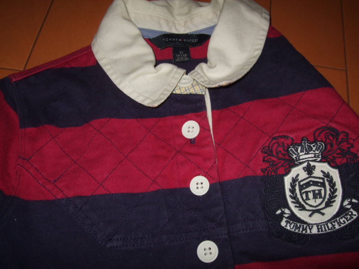  prompt decision * Tommy Hilfiger lady's Rugger shirt *XS