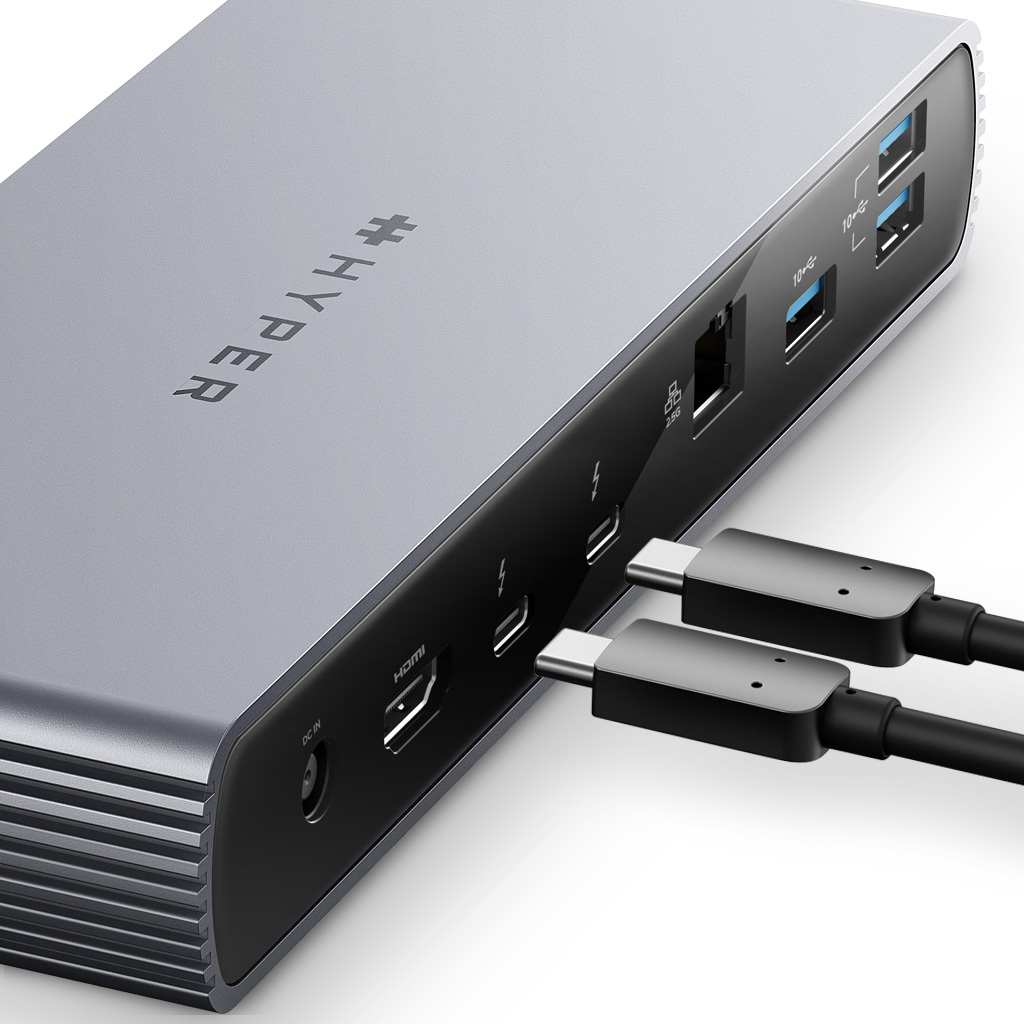 【定価6万円】【新品未使用】HyperDrive Thunderbolt 4 ドッキングステーション HP-HDTB4D [ M1/M2/M3 Mac 対応 , Windows 11 対応 ]