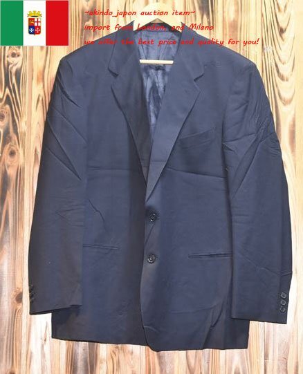 BIANCHI★イタリア直輸入★良質 ウールジャケット XXXL（B-049)　メンズ　ブレザー おすすめ_画像1