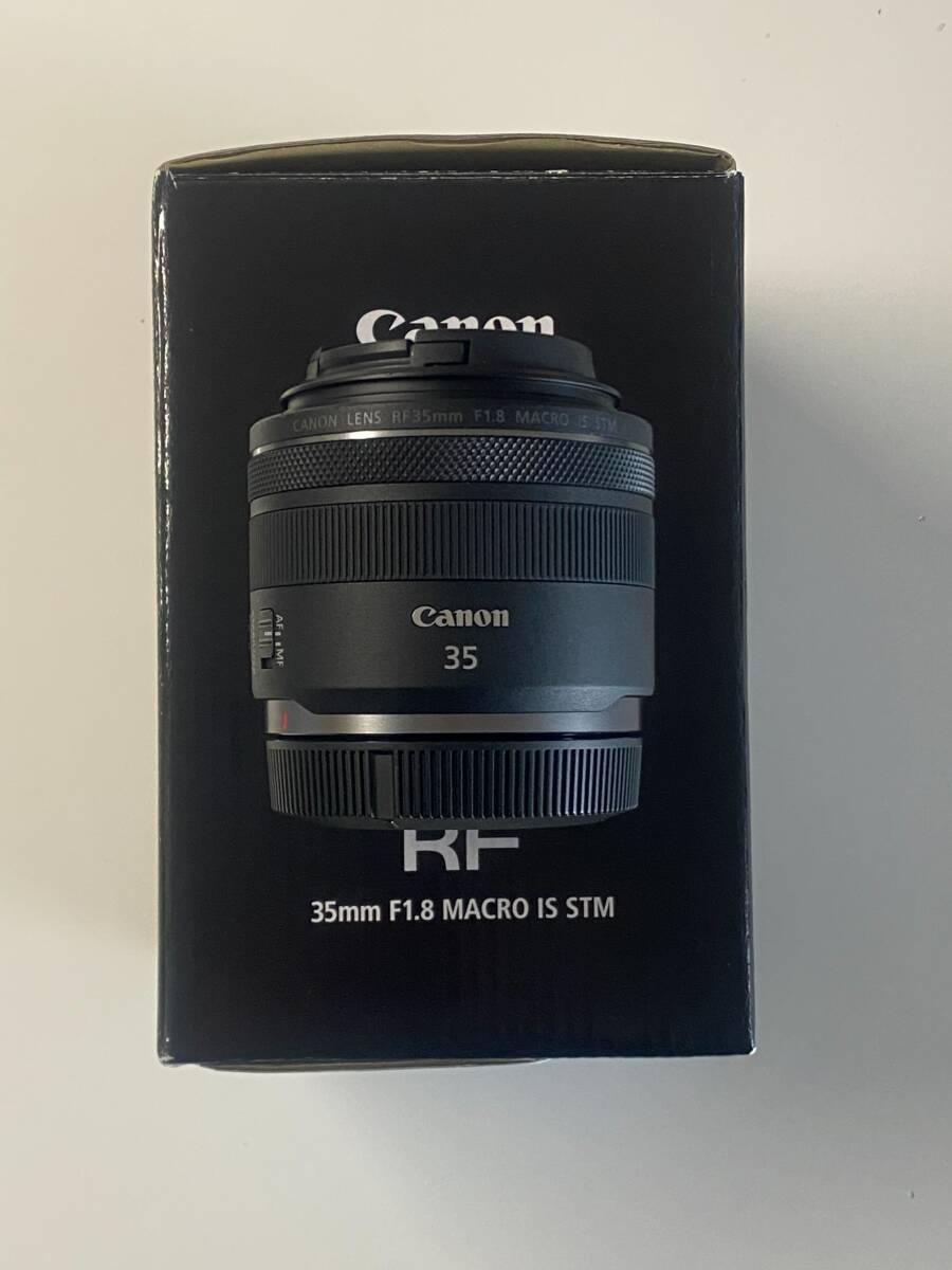 良品 Canon キャノン RF 35mm F1.8 MACRO IS STM 元箱付き_画像1