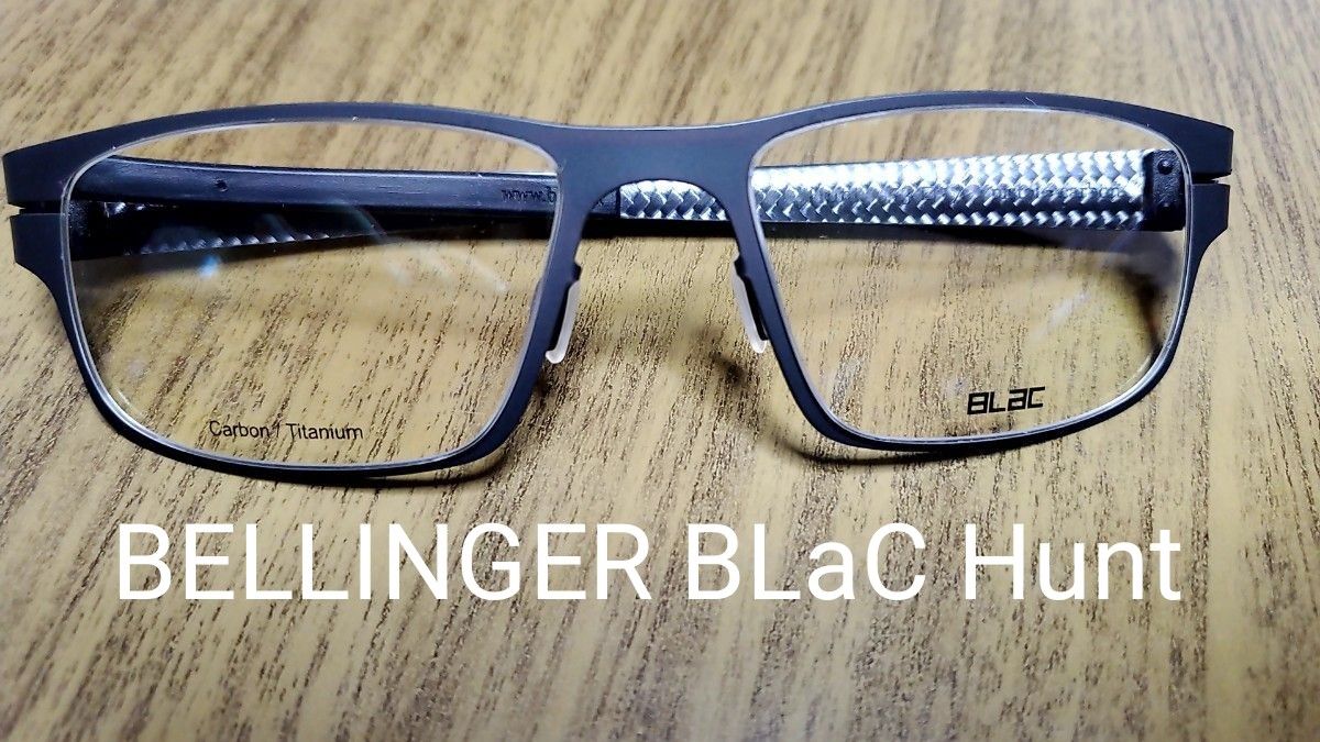 【3/31まで限定SALE】BELLINGER BLaC  Hunt  メガネフレーム