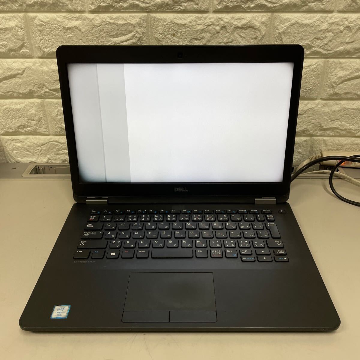 ホ7 DELL Latitude E7470 Core i5第6世代 メモリ4GB バッテリー無し　ジャンク_画像2