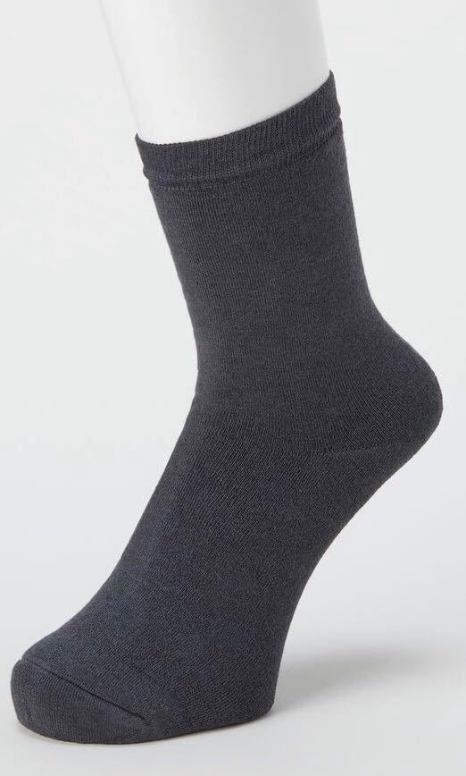  новый товар здесь pita плюс теплый реальный чувство женский Crew длина ( постоянный длина ) носки носки 2 пар комплект размер 23cm~25cm уголь oka Moto 