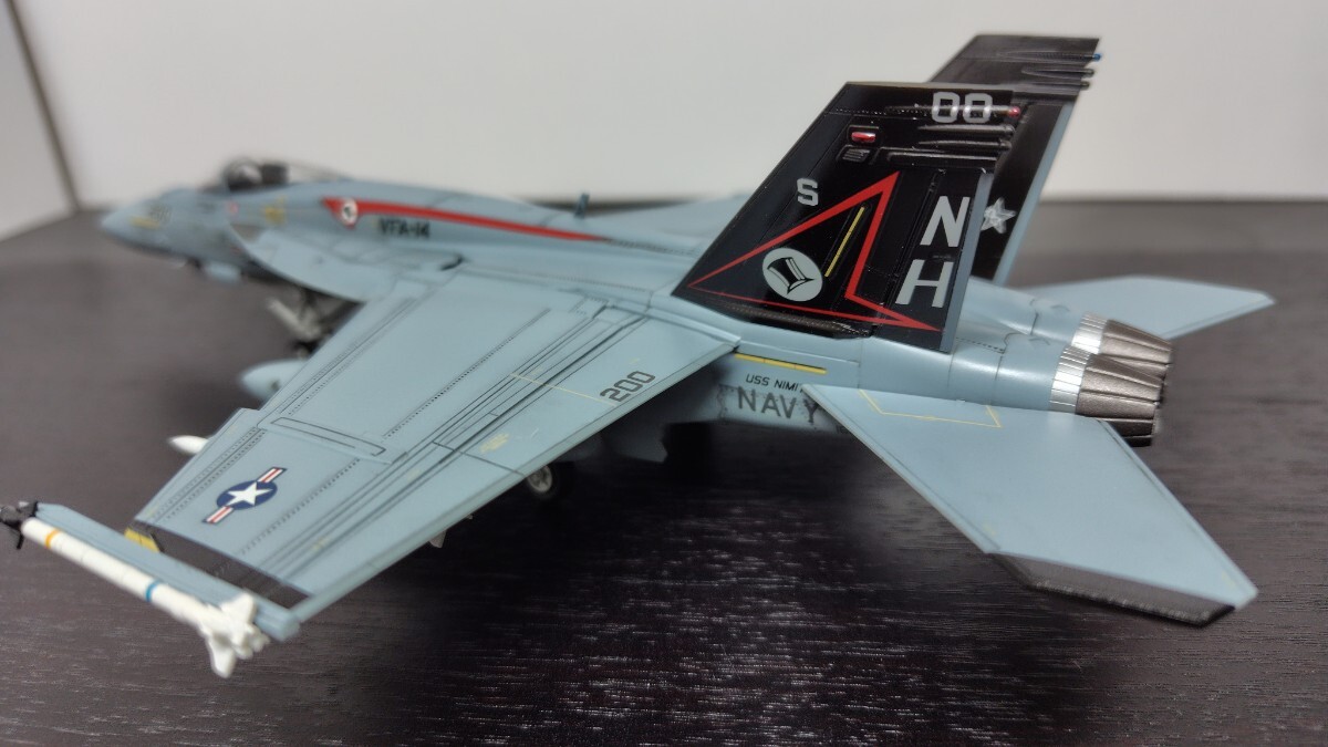 F/A-18E スーパーホーネット ハセガワ製プラモデル完成品 1/72の画像3